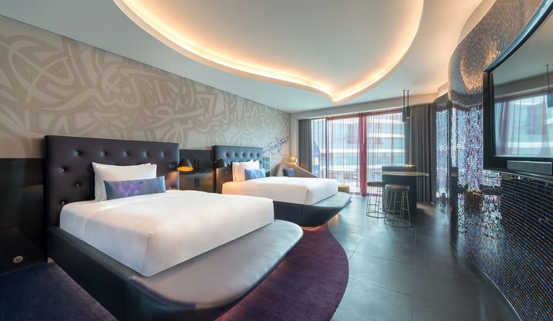 W Dubai The Palm - Cozy Room Queen Bed